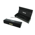 Custom New Design Black Faux Leather Plastic Gift Pen Box